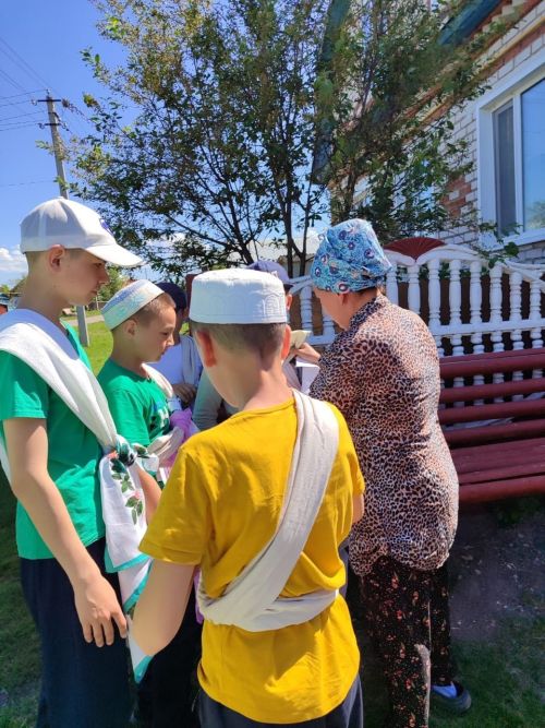 В селе Малые Елги прошел Мини-Сабантуй для детей
