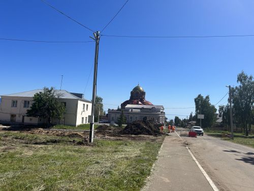 В Лаишево продолжают ремонтировать улицу Чернышевского