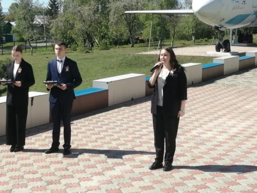 В Лаишевском техникуме состоялся митинг, посвященный Дню Победы