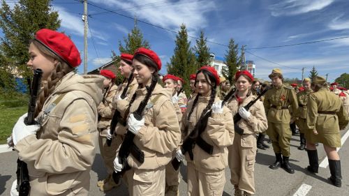 В городе Лаишево прошла генеральная репетиция парада Победы