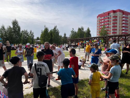 В экстрим-парке играли и вспоминали ПДД