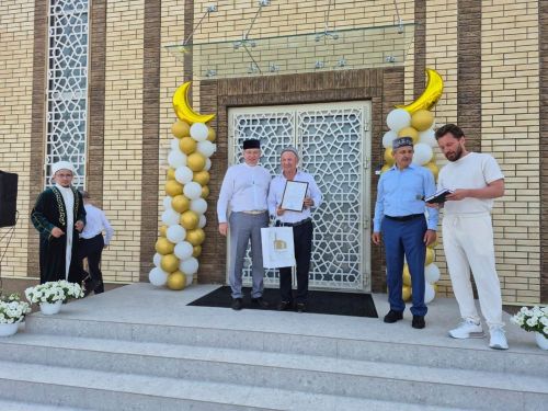 Яңа Сокуры авылында «Мәдинә» мәчете ачылды