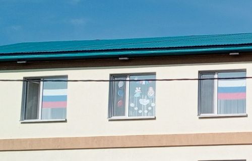 Жители Лаишевского района участвуют в акции «Окна России»