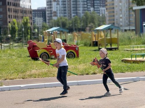 Самые молодые жители Лаишевского района отпраздновали Сабантуй