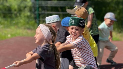 Самые молодые жители Лаишевского района отпраздновали Сабантуй