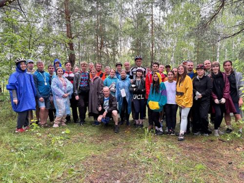 В Лаишевском районе более ста спортсменов участвовали в гонке «Чистое озеро»