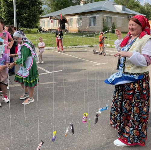 В Лаишевском районе отметили еще один детский Сабантуй
