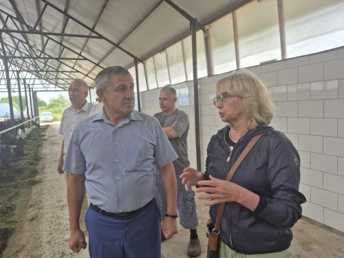 Глава Лаишевского района Ильдус Зарипов посетил несколько фермерских хозяйств