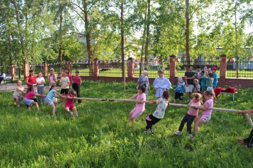 Детский Сабантуй в Лаишевском районе прошел в селе Среднее Девятово