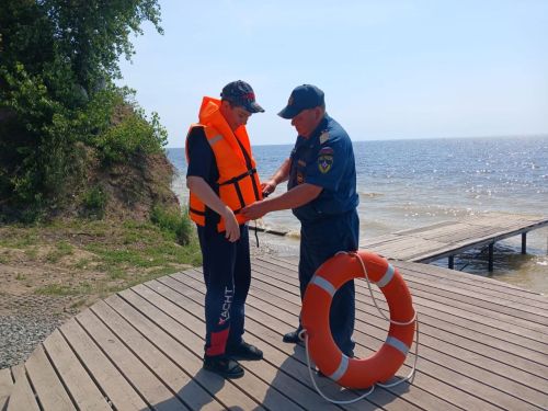 Лаишевским детям напомнили о правилах поведения на воде в летнее время