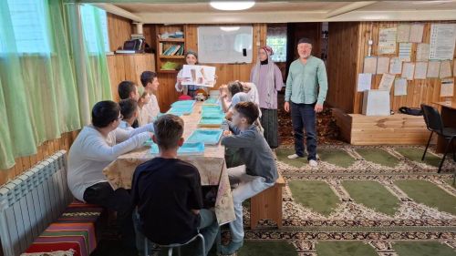 Татар Сараланы авылы мәчетендә   жәйге лагерь