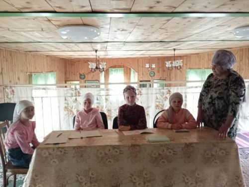 Татар Сараланы авылы мәчетендә   жәйге лагерь