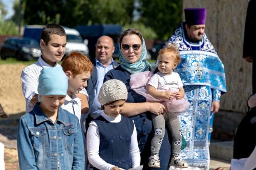 Митрополит Казанский и Татарстанский Кирилл отслужил божественную литургию в Лаишевском районе