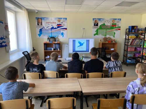 Юные лаишевцы узнали об Аллее ангелов в Донецке