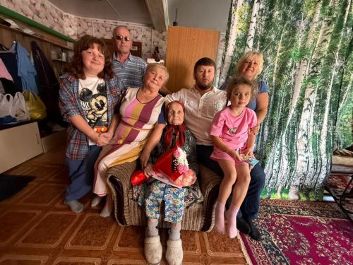 Клавдия Горбунова из Кунтечей отметила 95-летие