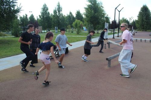 В лаишевском экстрим-парке проходили мастер-классы по различным видам спорта