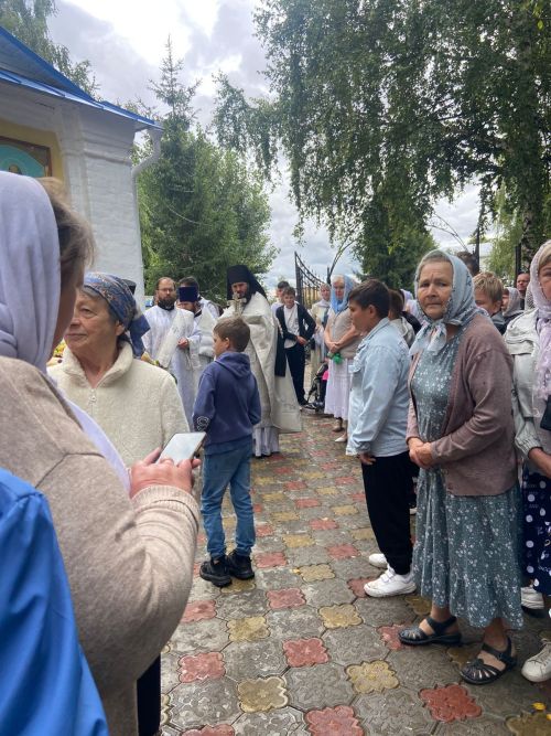 Праздник Преображения Господня собрал в Больших Кабанах православных верующих