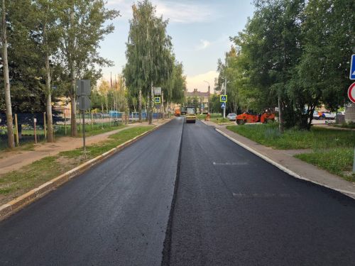 В селе Габишево завершили благоустройство дорог