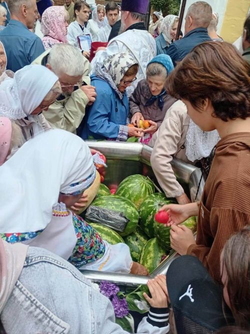 Праздник Преображения Господня собрал в Больших Кабанах православных верующих