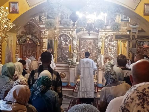 Праздник Преображения Господня собрал в Больших Кабанах православных верующих