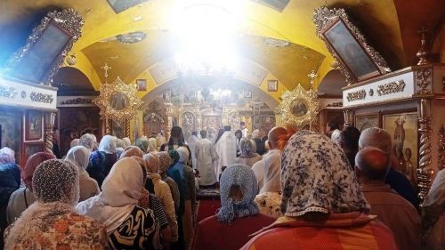 Праздник Преображения Господня собрал в Больших Кабанах православных верующих