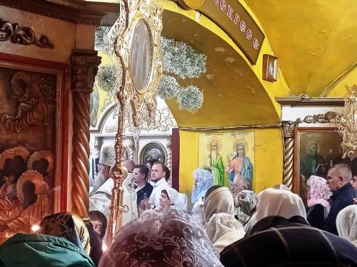 Праздник Преображения Господня собрал в Больших Кабанах православных верующих