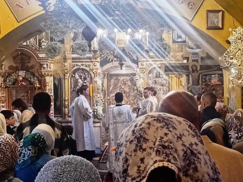 Праздник Преображения Господня собрал в Больших Кабанах православных верующих