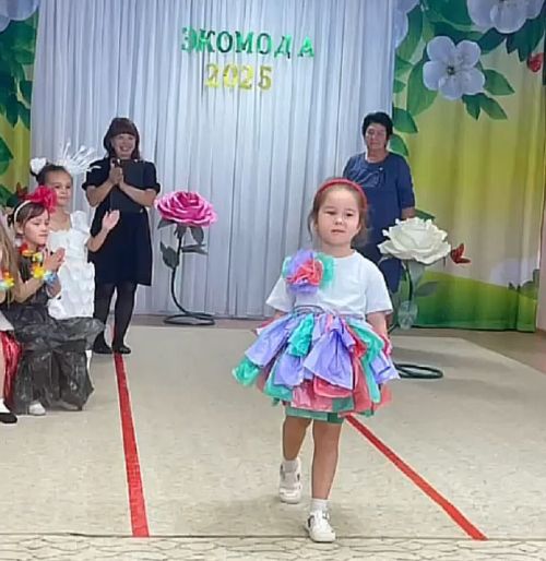 В детском саду «Ромашка» Лаишевского района провели конкурс экомоды