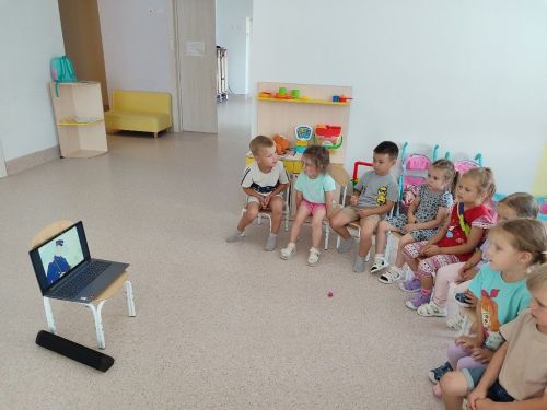 Урок безопасности в детском саду «Самолетик»