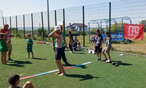 Лаишевские подростки сдают нормативы ГТО на каникулах