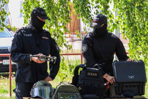 Сотрудники Росгвардии провели в Лаишеве мастер-класс по рукопашному бою