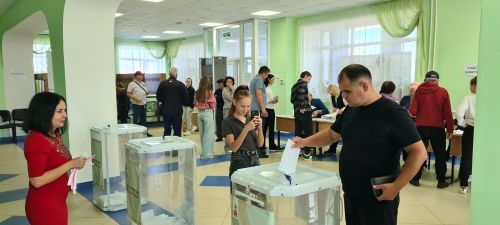 Молодые жители села Сокуры Лаишевского района впервые участвуют в выборах