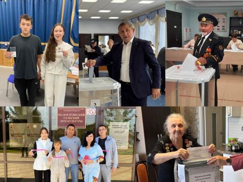 Жители Лаишевского района голосовали за стабильность и процветание