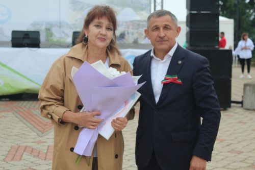 На Дне города лаишевцы получили заслуженные награды
