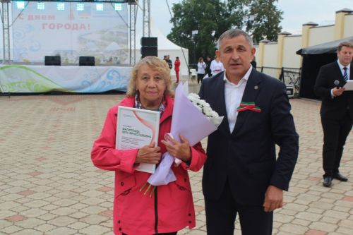 На Дне города лаишевцы получили заслуженные награды