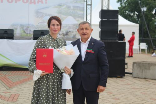 На Дне города лаишевцы получили заслуженные награды