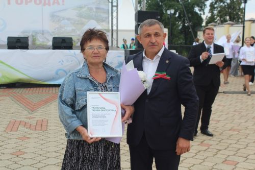 На Дне города лаишевцы получили заслуженные награды