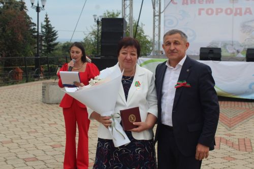 На Дне города лаишевцы получили заслуженные награды