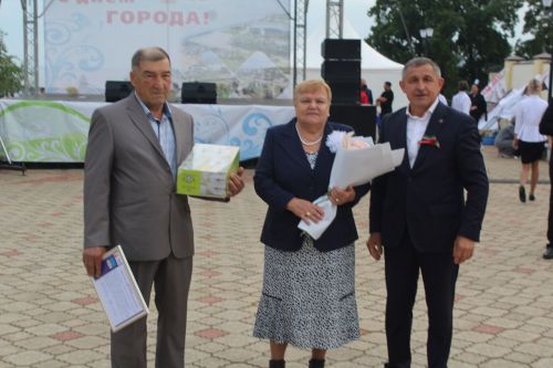 На Дне города лаишевцы получили заслуженные награды