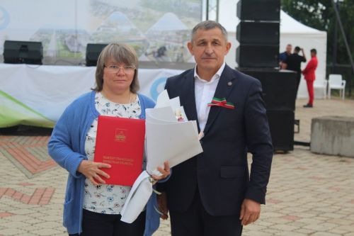 На Дне города лаишевцы получили заслуженные награды