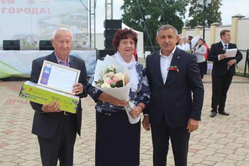 На Дне города лаишевцы получили заслуженные награды