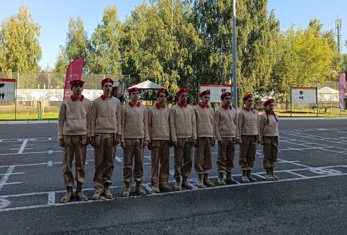 Юнармейцы Лаишевского района завоевали третье место