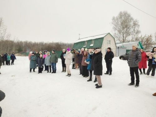 В Лаишевском районе освятили новую купель к Крещению