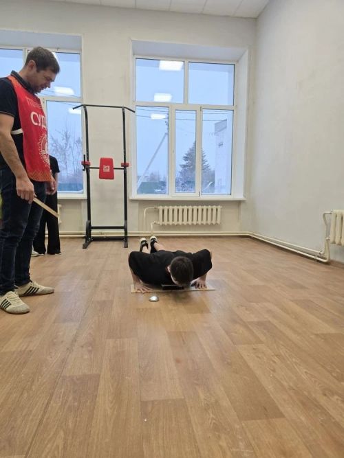 Сдача норм ГТО в Лаишевской школе-интернате