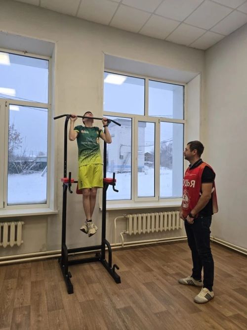 Сдача норм ГТО в Лаишевской школе-интернате