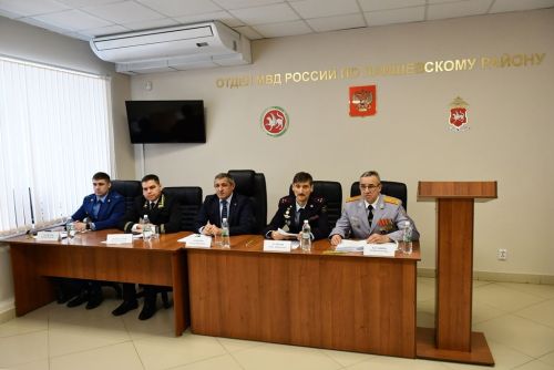 Подведены итоги работы отдела МВД по Лаишевскому району за 2025 год