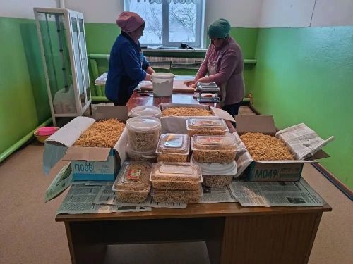 Открыт новый пункт по изготовлению домашней лапши для бойцов СВО в селе Татарские Саралы