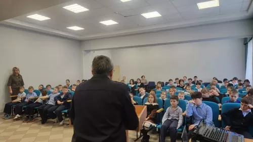 В Лаишевской школе №2 прошла встреча с начальником отдела МВД