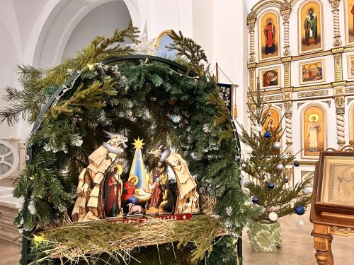 Лаишевские храмы встретили Рождество Христово торжественными богослужениями
