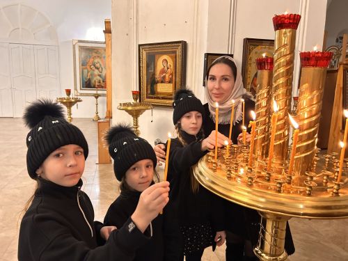 Лаишевские храмы встретили Рождество Христово торжественными богослужениями